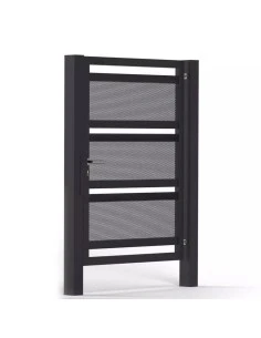 Modern Stahl Pforte Gartentür BR.34