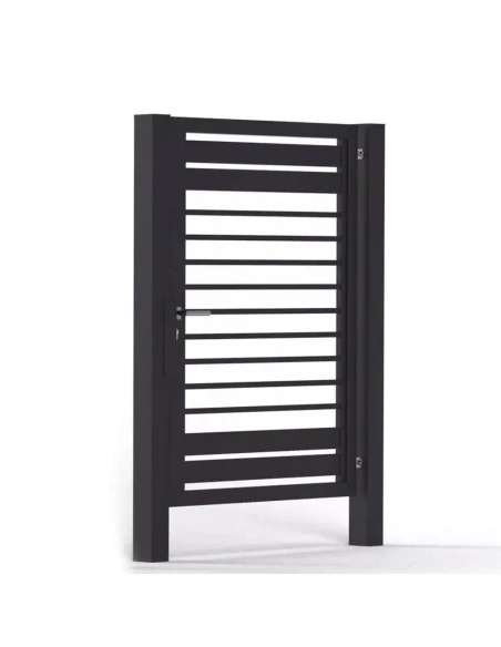Modern Stahl Pforte Gartentür BR.38