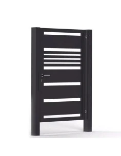 Modern Stahl Pforte Gartentür BR.39