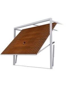 Schwingtor Stahl Garagentor 280 x 200 cm
