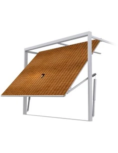 Schwingtor Stahl Garagentor 240 x 240 cm