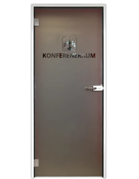 Aluminium Innentür 90 Kompletür