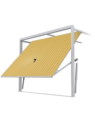 Schwingtor Stahl Garagentor 260 x 260 cm