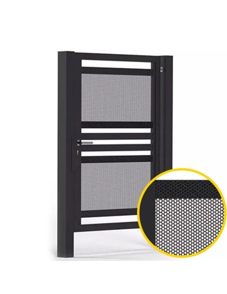 Modern Stahl Pforte Gartentür BR.29