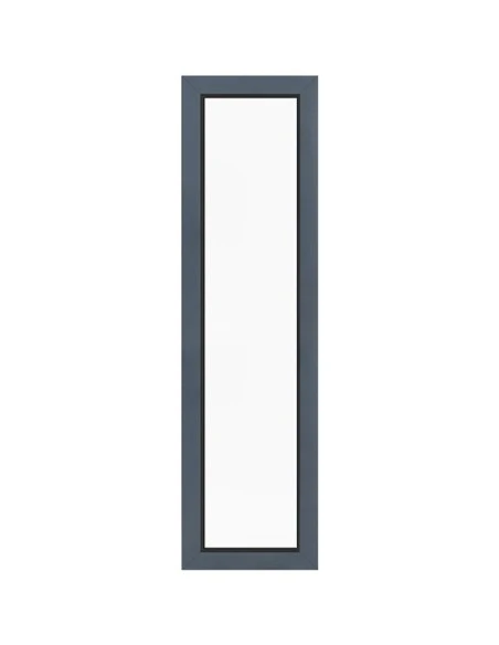 Aluminium Fenster Festverglasung 600 x 2000 mm MB-79N