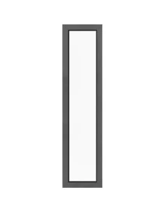 Aluminium Fenster Festverglasung 600 x 2500 mm MB-79N