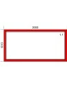 Kunststoff-Alu Fenster 2000 x 1010 mm Festverglasung