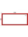 Kunststoff-Alu Fenster 2000 x 885 mm Festverglasung