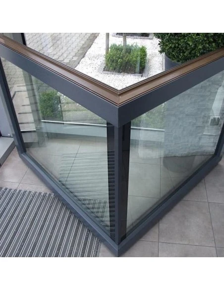 Kunststoff-Alu Fenster 2600 x 2350 mm Festverglasung