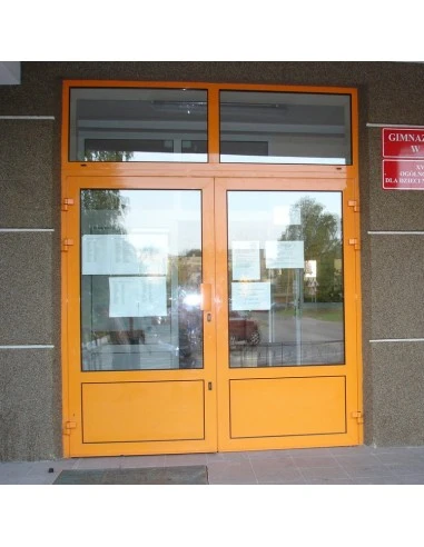 Aluminium Tür Brandschutztür 1030 x 2000 mm MB-60E EI T30