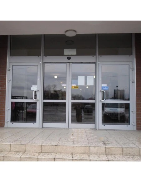Aluminium Brandschutzfenster 504 x 2000 mm MB-78EI F30 Festverglasung