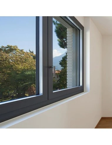 Aluminium Brandschutzfenster 504 x 2000 mm MB-78EI F30 Festverglasung