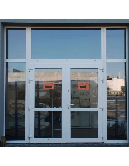 Aluminium Brandschutzfenster 504 x 2000 mm MB-78EI F30 Festverglasung