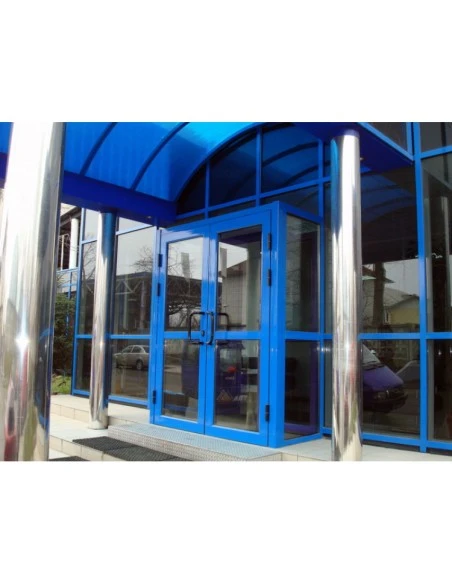 Aluminium Brandschutzfenster 504 x 2000 mm MB-78EI F30 Festverglasung