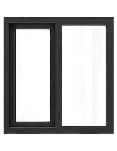 Aluminium Schiebefenster 1198 x 1275 mm MB-77HS