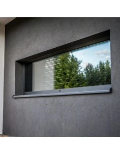 Aluminium Brandschutzfenster 1000 x 1000 mm MB-78EI F60 Festverglasung 2