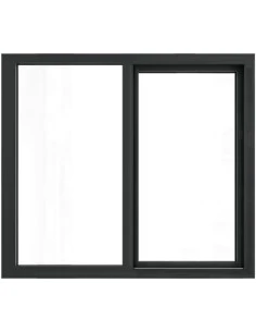 Aluminium Schiebefenster 1800 x 1600 mm MB-77HS