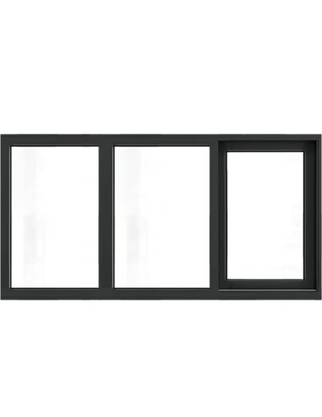 Aluminium Schiebefenster 2340 x 1200 mm MB-77HS
