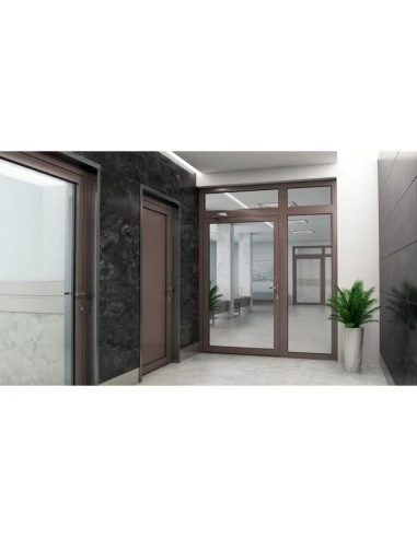 Aluminium Brandschutzfenster 504 x 2000 mm MB-78EI F30 Festverglasung