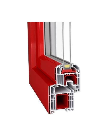 Kunststoff-Alu Fenster 970 x 1060 mm Dreh-Kipp| Festverglasung
