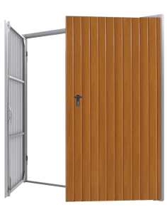 Drehtor Stahl Garagentor Zweiflügeltor Doppelflügeltor 200 x 220 cm