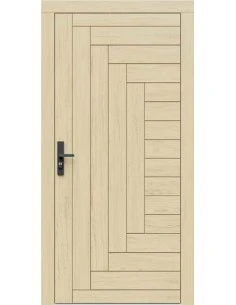 Holz Tür Eingangstür Außentür Karpeno