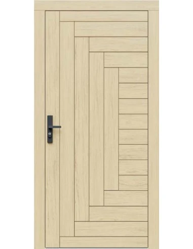 Holz Tür Eingangstür Außentür Karpeno