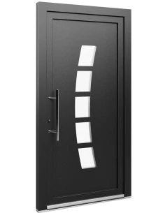 Kunststoff Eingangstür PVC Modell 42