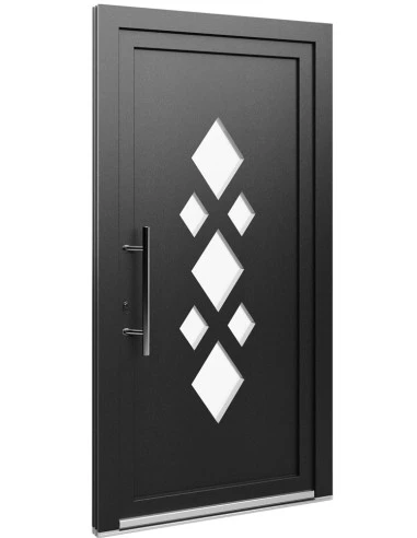 Kunststoff Eingangstür PVC Modell 44