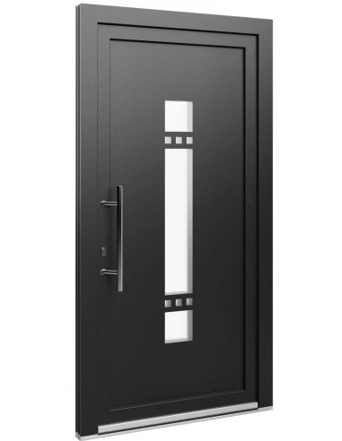 Kunststoff Eingangstür PVC Modell 115