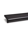 Aluminium Außenfensterbank RAL 8019 Softline