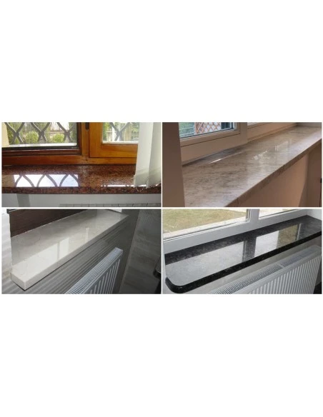 Aluminium Außenfensterbank RAL 8019 Softline