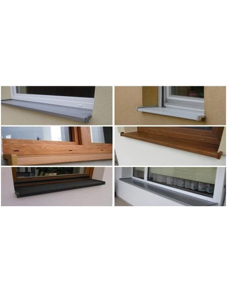 Aluminium Außenfensterbank Antikes Kupfer Alu-Platte
