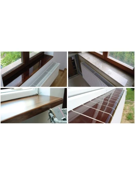 Lackiert MDF Fensterbank Perlenschale