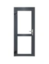 Aluminium Tür 900 x 2100 mm MB-70 Milchglas