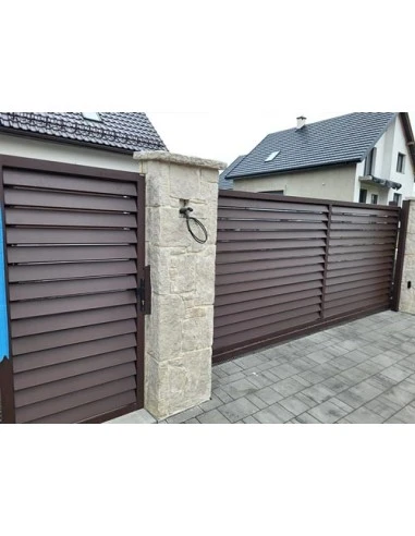 Modern Stahl Schiebetor BR.12