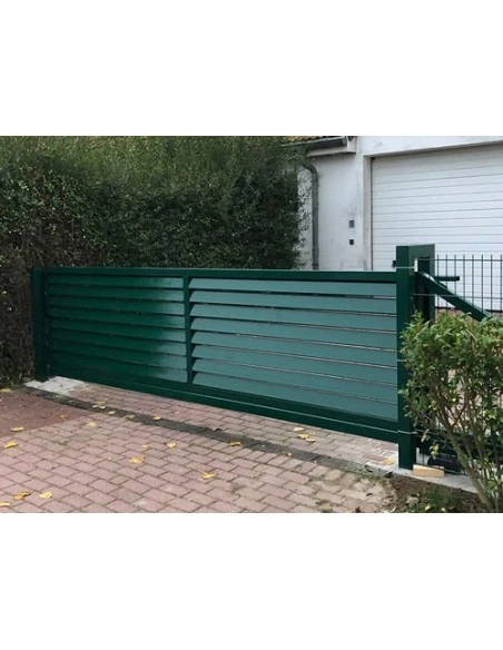 Modern Stahl Gartentor Flügeltor BR.12