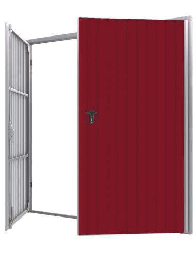 Drehtor Stahl Garagentor Zweiflügeltor Doppelflügeltor 220 x 200 cm