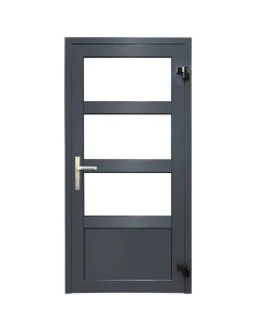 Aluminium Tür mit Oberlicht 1080 x 2180 mm MB-70