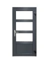 Aluminium Tür mit Oberlicht 1080 x 2180 mm MB-70