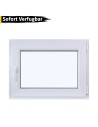 Kunststofffenster PVC 800 x 500 mm Dreh/Kipp Weiß - Sofort verfügbar