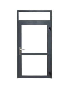 Aluminium Tür mit Oberlicht 1270 x 2500mm MB-70
