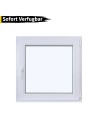 Kunststofffenster PVC 800 x 800 mm Dreh/Kipp Weiß - Sofort verfügbar