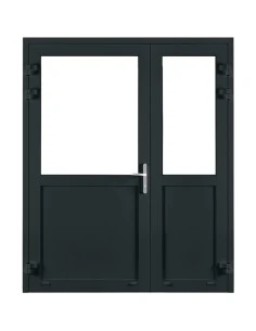Aluminium Tür Sicherheitsglas 1750 x 2112 mm MB-70