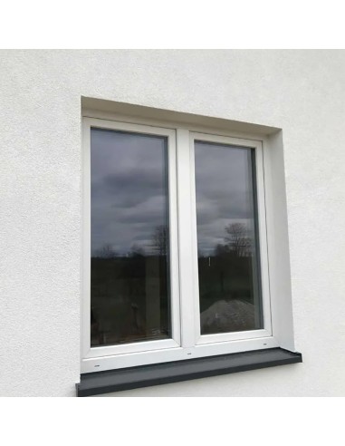 Kunststofffenster PVC 700 x 1200 mm Dreh/Kipp Weiß - Sofort verfügbar