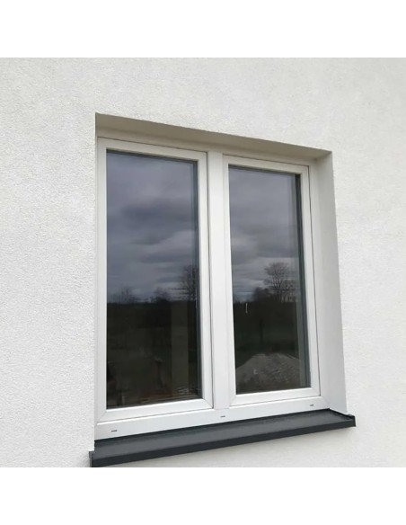 Kunststofffenster PVC 700 x 1200 mm Dreh/Kipp Weiß - Sofort verfügbar