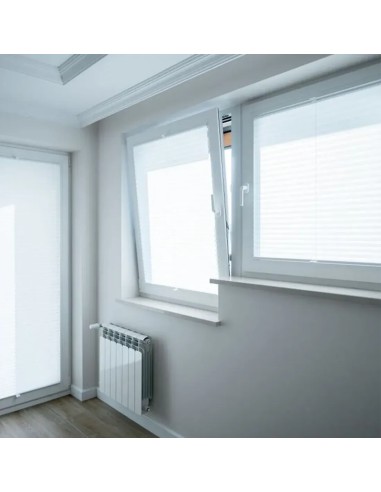 Kunststofffenster PVC 700 x 1200 mm Dreh/Kipp Weiß - Sofort verfügbar