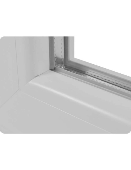 Kunststofffenster PVC 700 x 1200 mm Dreh/Kipp Weiß - Sofort verfügbar