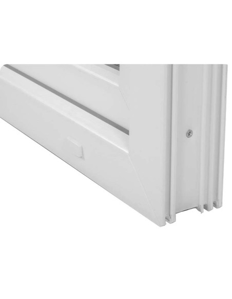 Kunststofffenster PVC 700 x 1200 mm Dreh/Kipp Weiß - Sofort verfügbar