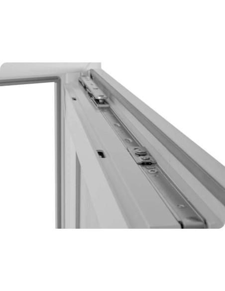 Kunststofffenster PVC 700 x 1200 mm Dreh/Kipp Weiß - Sofort verfügbar